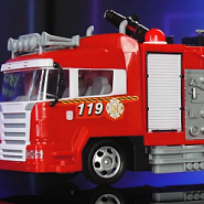 Классная пожарная машина на радиоуправлении
