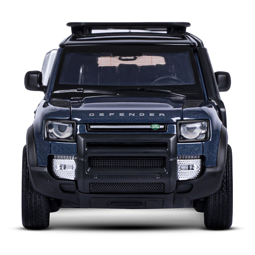 ТМ "Автопанорама" Машинка металлическая 1:32 Land Rover Defender 110, синий, откр.4 двери, капот, багажник, свет, звук, свободный ход колес, в/к 18*13,5*9 см в Джамбо Тойз #10