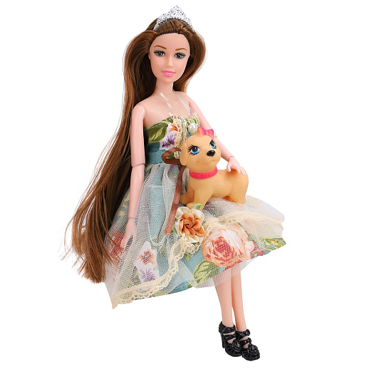 Кукла "Принцесса" с шарнир. руками,ногами, в комплекте домашний питомец, аксессуары, в/к 28х6х32,5 см в Джамбо Тойз #10
