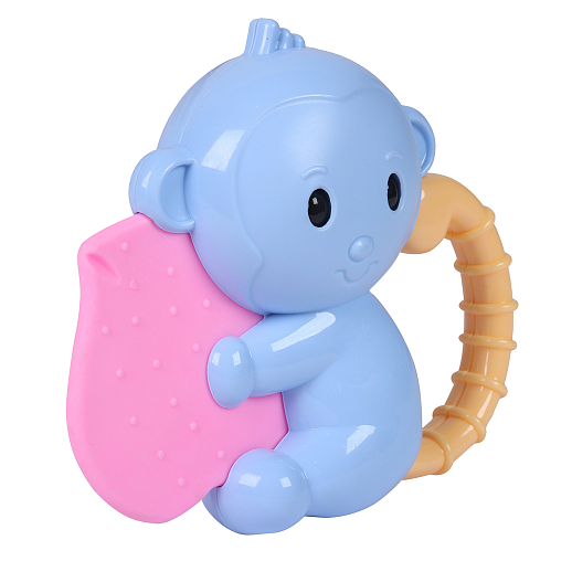 ТМ "Smart Baby" Развивающая игрушка "Обезьяна" Голубая, на блистере 19х14х3,5 см в Джамбо Тойз #4