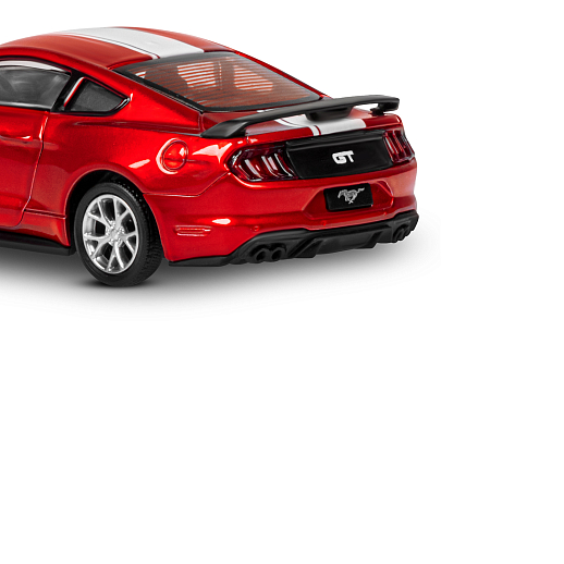 Машинка металлическая 1:43 Ford Mustang GT, красный, тюнинг, откр. двери, свободный ход колес, в/к 23,5*10*4 см в Джамбо Тойз #13