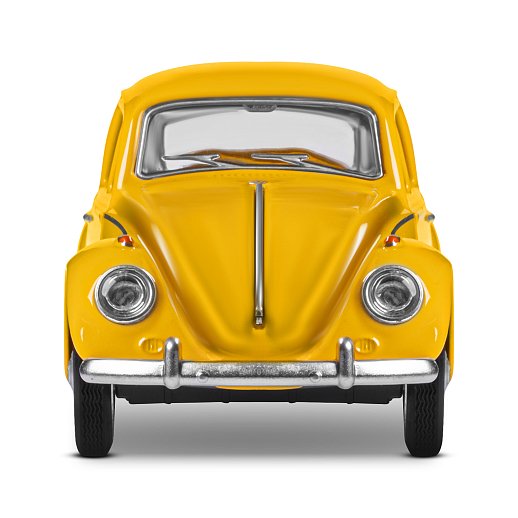 ТМ "Автопанорама" Машинка металлическая, 1:28 Volkswagen Classical Beetle 1967, желтый, откр. двери и багажник, свет, звук, инерция, в/к 17,5*12,5*6,5 см в Джамбо Тойз #13