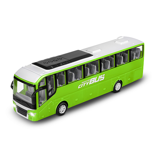 Р/У автобус,  с аккум., цвет зеленый, в/к 37,5*13,5*13,5см в Джамбо Тойз #4