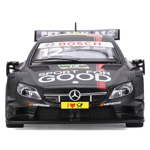 ТМ "Автопанорама" Машинка металлическая 1:32 Mercedes-AMG C 63 DTM, черный матовый, откр. двери, свет, звук, инерция,  в/к 17,5*12,5*6,5 см в Джамбо Тойз #15