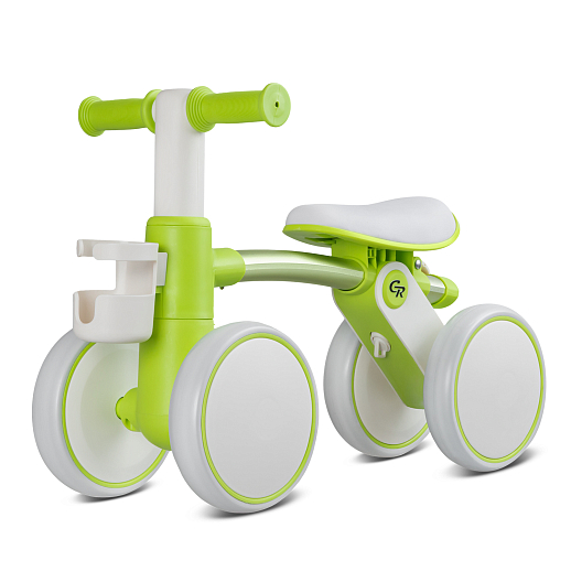 Беговел CITYRIDE, модель CR-BB-06, колеса EVA, алюминиевая рама, задняя ось сдвижная, цвет зелёный в Джамбо Тойз #2