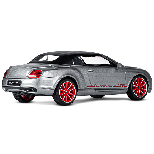 ТМ "Автопанорама" Машинка металлическая 1:24 Bentley Continental Supersports ISR, серый металлик, откр. двери, капот и багажник, свет, звук, свободный ход колес, в/к 24,5*12,5*10,5 см в Джамбо Тойз #10