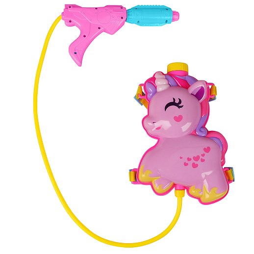 Водный пистолет с рюкзаком "Русалка", фиолетовый, в/п 32,5*19*6,5 см в Джамбо Тойз #21