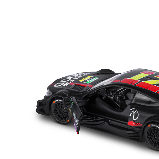 ТМ "Автопанорама" Машинка металлическая 1:42 Mercedes-AMG C 63 DTM, черный матовый, откр. двери, инерция, в/к 17,5*12,5*6,5 см в Джамбо Тойз #13