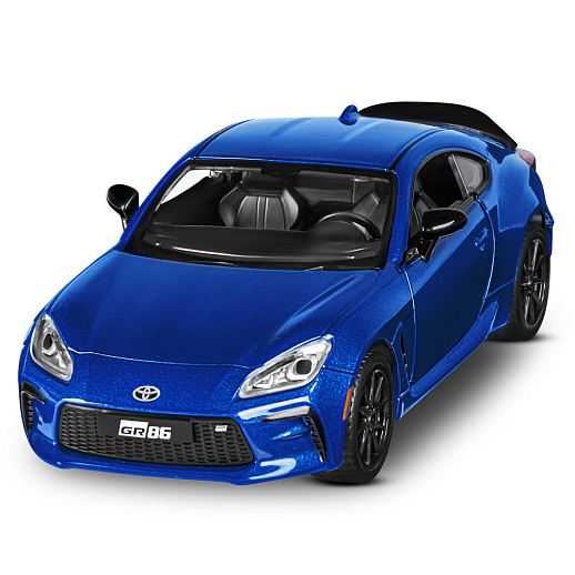 Игрушка для детей: Машинка металлическая1:28 Toyota, цвет синий, свет, звук, инерция, артикул JB1251783 в Джамбо Тойз #3