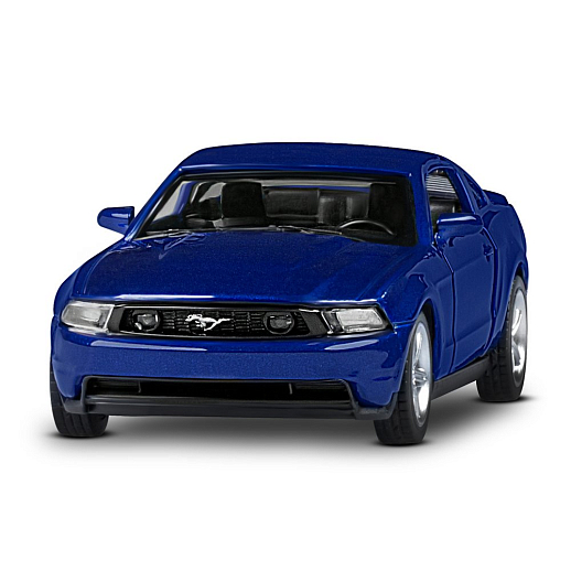 ТМ "Автопанорама" Машинка металлическая 1:43 Ford Mustang GT, синий, откр. двери, инерция, в/к 17,5*12,5*6,5 см в Джамбо Тойз #6