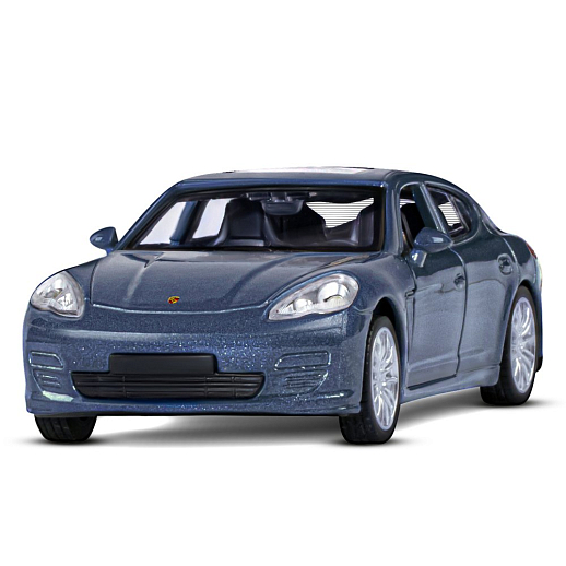 ТМ "Автопанорама" Машинка металлическая 1:43 Porsche Panamera S, синий перламутр, откр. двери, инерция, в/к 17,5*12,5*6,5 см в Джамбо Тойз #4