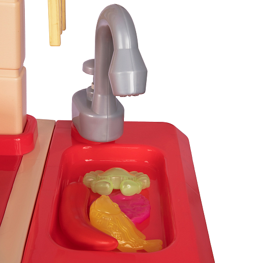Игровой набор "Кухня", кран-помпа, имитация кипящей воды, пар, еда меняет цвет, в/к 56х13,5х47 см в Джамбо Тойз #6