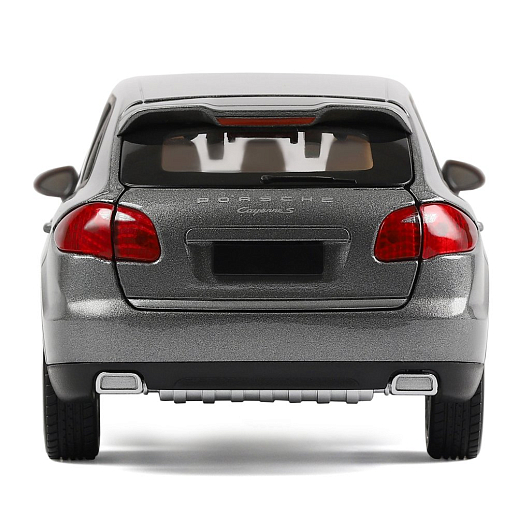 ТМ "Автопанорама" Машинка металлическая 1:24 Porsche Cayenne S, серый, откр. двери, капот и багажник, свет, звук, свободный ход колес, в/к 24,5*12,5*10,5 см в Джамбо Тойз #11