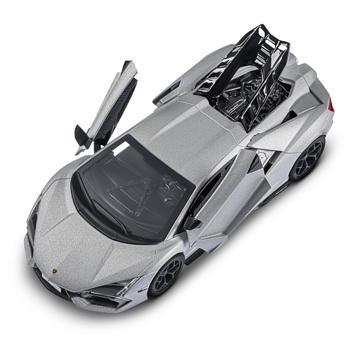 ТМ "Автопанорама" Машинка металл. 1:32 Lamborghini Revuelto, серый, инерция, откр. двери, в/к 17,5*12,5*6,5 см в Джамбо Тойз #15