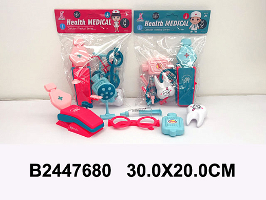 Набор "В кабинете у стоматолога" (два цвета) ,в/п 30*20 см в Джамбо Тойз