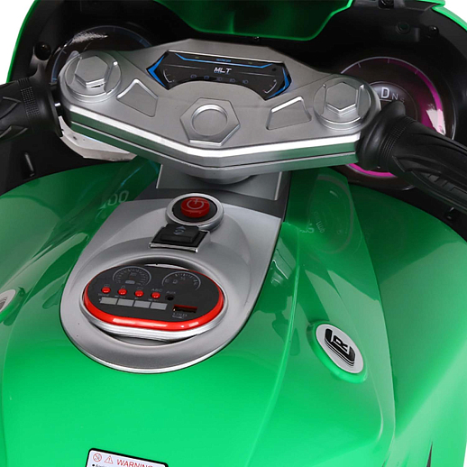 Мотоцикл трехколесный на аккум с функцией водяного пара, 12V7AH, 2*540W, MP3,USB,3 колеса в Джамбо Тойз #8