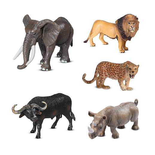 ТМ "DARWIN, Набор "Животные Африки" 5 шт в/к в Джамбо Тойз
