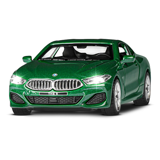 ТМ "Автопанорама" Машинка металл. 1:35 BMW M850i Coupe, зеленый, откр. двери, свет, звук, инерция в/к 18*9*13,5 см в Джамбо Тойз #6
