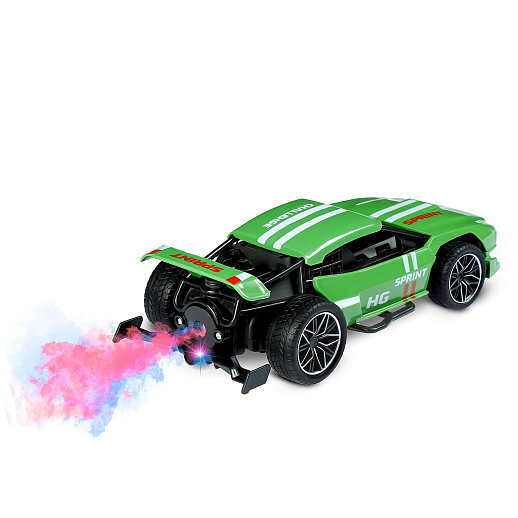 AUTODRIVE_Р/у гоночная машина с паром, М1:22, цвет зеленый, в/к 21*10,5*7,5см в Джамбо Тойз #3