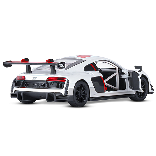ТМ "Автопанорама" Машинка металлическая 1:32 AUDI R8, белый перламутр, свет, звук, откр. двери, инерция, в/к 17,5*13,5*9 см в Джамбо Тойз #14