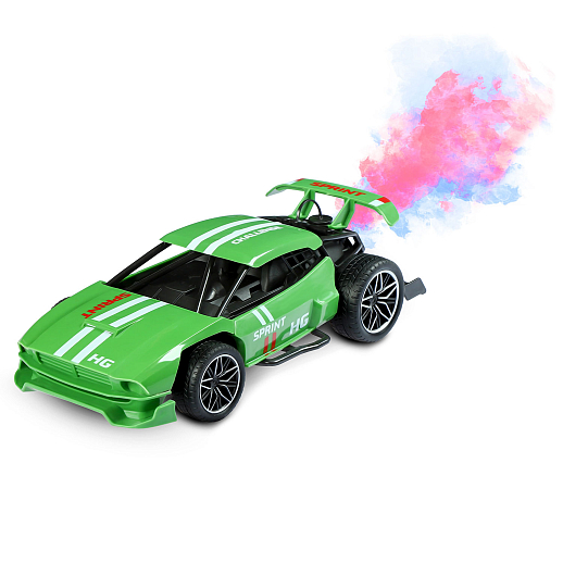 AUTODRIVE_Р/у гоночная машина с паром, М1:22, цвет зеленый, в/к 21*10,5*7,5см в Джамбо Тойз #9