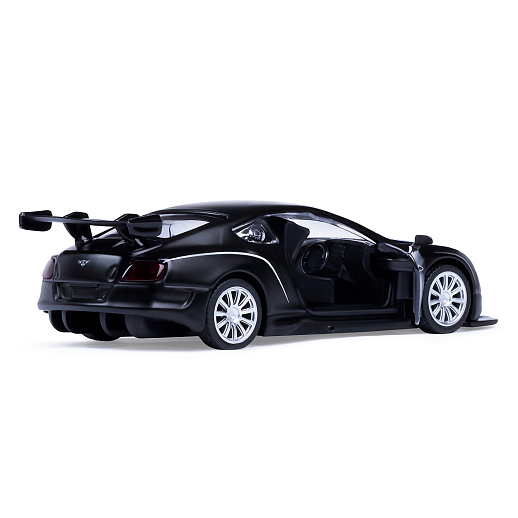 ТМ "Автопанорама" Машинка металлическая 1:43 Bentley Continental GT3, черный, откр. двери, инерция, в/к 17,5*12,5*6,5 см в Джамбо Тойз #6