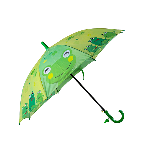 Детский зонт, 82cм, "Лягушонок", в комплекте свисток, ткань полиэстер в Джамбо Тойз