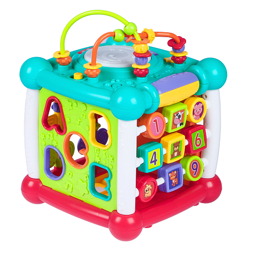 Игровой центр ТМ Smart Baby, бизиборд, русский язык, свет, звук, Bluetooth, в кор 20х20х27 см в Джамбо Тойз #6