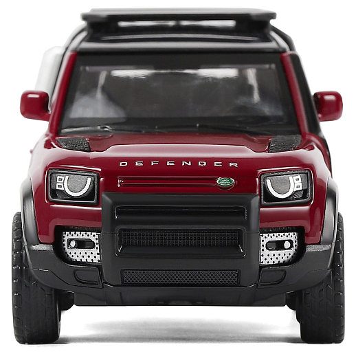 ТМ "Автопанорама" Машинка металлическая 1:43 2020 Land Rover Defender 110, красный, откр. двери, инерция, в/к 17,5*12,5*6,5 см в Джамбо Тойз #10
