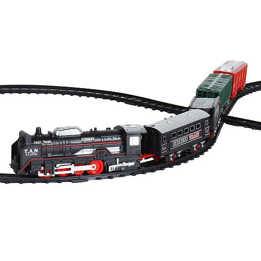 Железная дорога на бат. 19 дет. свет, в/к 46,5*4,0*29,3 см в Джамбо Тойз #4