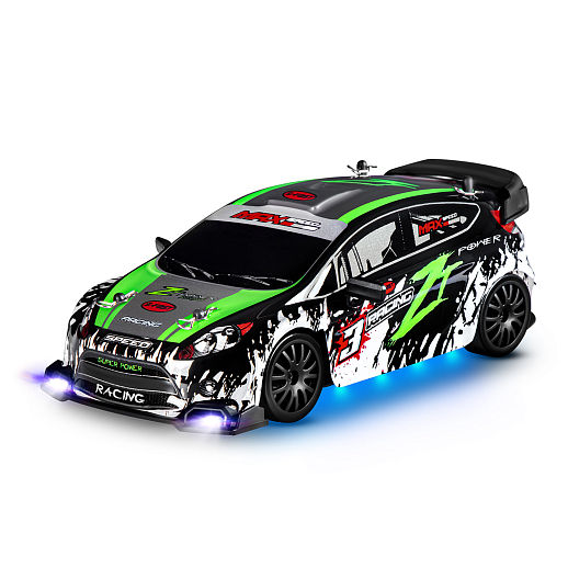 Р/У Машина для дрифта,1:24,2.4GHz,4WD,свет,с аккум, цвет зел./черн./красн., в/к 28*8*22,5см в Джамбо Тойз #6