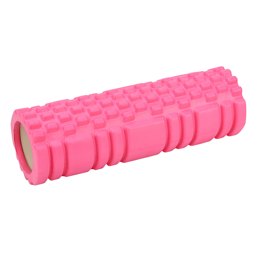 Валики для йоги, размер 29х9,5 см, 430г, цвет розовый+ комплект гимнастических резинок 5шт в пленке в Джамбо Тойз #2