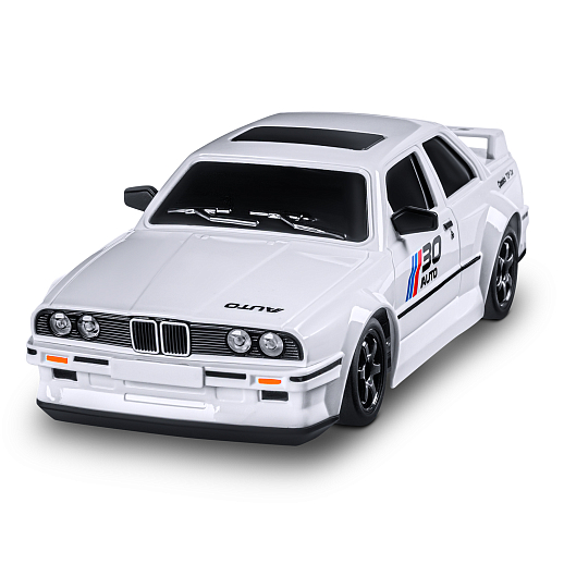 Р/у машинка для дрифта М1:24,2.4GHz,4WD,сменные шины 4шт., конусы 4шт.,свет,с аккум.,цвет белый,в/к 22,4х14,5х10,8см в Джамбо Тойз #4