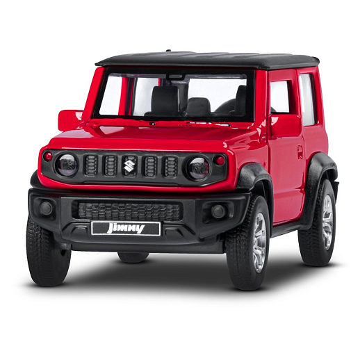 ТМ "Автопанорама" Машинка металлическая 1:32 Suzuki Jimny, красная, в/к в Джамбо Тойз #6