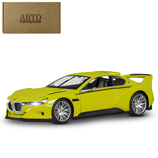 Игрушка для детей: Машинка металлическая, 1:24 BMW, цвет зеленый, свет, звук, свободный ход колес,артикул JB1251758 в Джамбо Тойз