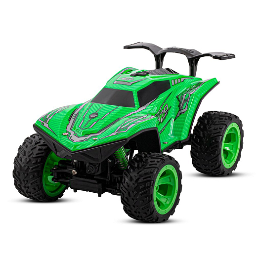 Р/У Краулер 4WD с функцией пара, подсветкой корпуса и пульта, М1:16, 2.4GHz, аккум. в компл., цвет зелёный, в/к 38*22*18,5 см в Джамбо Тойз #2