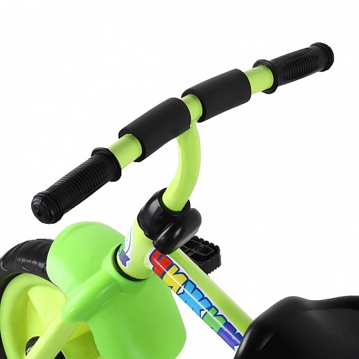 3х колесный велос. "Чижик", колеса пластик 10/8, сиденье жестк., цвет зеленый в Джамбо Тойз #7