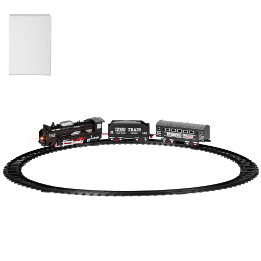 Железная дорога на бат. 9 дет. свет, в/к 23,5*3,0*13,0 см в Джамбо Тойз #11