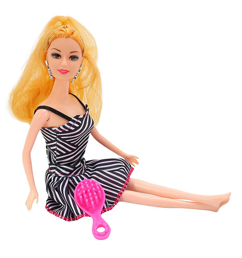 Кукла "Модница", в комплекте аксессуары, в/к 16*5*32,5 см в Джамбо Тойз #6