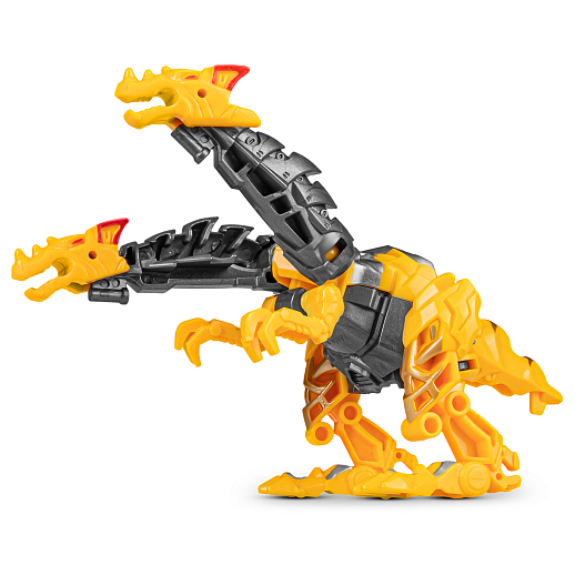 Набор из 5шт. трансформеров DIY(сборные модели), отдельн.робот трансформируется в динозавра, 5шт. собираются в одного больш.робота,в бел.кор. в Джамбо Тойз #6