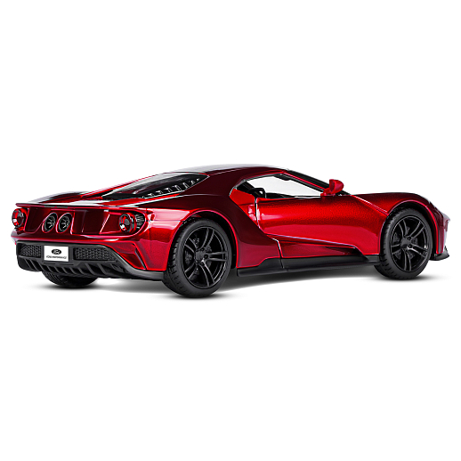 ТМ "Автопанорама" Машинка металлическая 1:32 Ford GT, красный, откр. двери, свет, звук, инерция, в/к 19*9*7 см в Джамбо Тойз #10