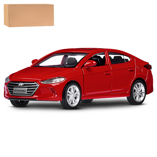 Игрушка для детей: Машинка металлическая 1:40 HYUNDAI, цвет красный, инерция, артикул JB1251750 в Джамбо Тойз