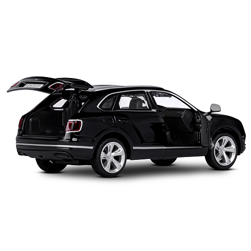 ТМ "Автопанорама" Машинка металлическая 1:34 Bentley Bentayga, черный, свет, звук, откр. двери, капот и багажник, инерция, в/к 17,5*13,5*9 см в Джамбо Тойз #16