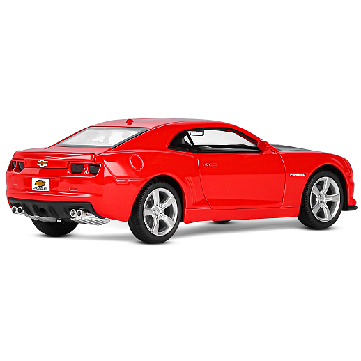 ТМ "Автопанорама" Машинка металлическая 1:32 Chevrolet Camaro SS, красный, свет, звук, откр. двери, капот и багажник, в/к 17,5*13,5*9 см в Джамбо Тойз #8