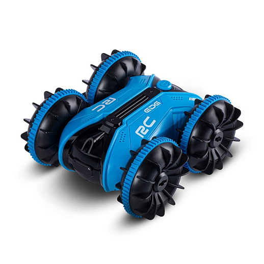Р/У Перевертыш-амфибия, 2.4GHz, 4WD, переворот,разворот на 360,аккум. в компл., синий, в/к 25*18*8,5см в Джамбо Тойз #2