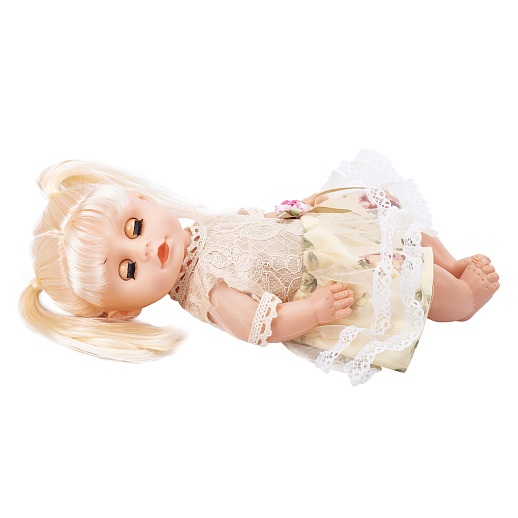 Кукла пупс с длинными волосами, на бат., 12 звук.эфф, в/к 24х9,5х34 см в Джамбо Тойз #10