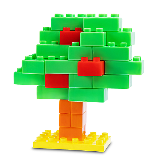 ТМ "Компания Друзей" Набор конструктора, средние детали, 317 деталей, в контейнере 13х12,5х13 см в Джамбо Тойз #16