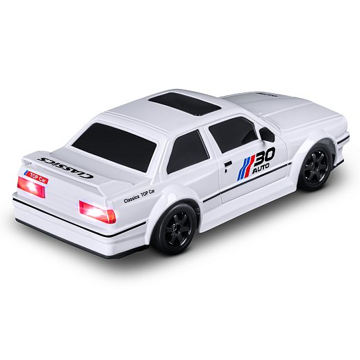 Р/у машинка для дрифта М1:24,2.4GHz,4WD,сменные шины 4шт., конусы 4шт.,свет,с аккум.,цвет белый,в/к 22,4х14,5х10,8см в Джамбо Тойз #7