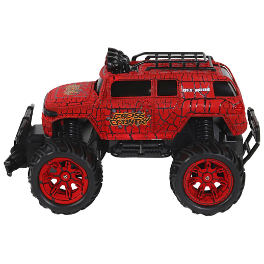 AUTODRIVE Р/У Монстр-трак 2WD,1:20,27МГц,4 канала,с аккум. и бат.д/пульта,цв. красный,в/к 28.5*14.5*15,5см в Джамбо Тойз #5