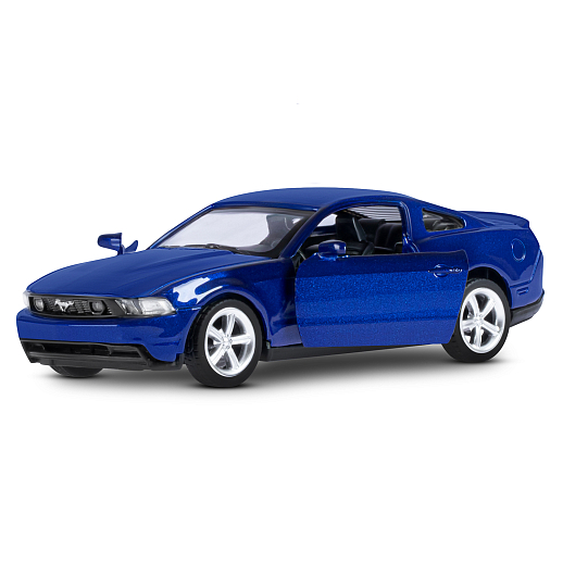 ТМ "Автопанорама" Машинка металлическая 1:43 Ford Mustang GT, синий, откр. двери, инерция, в/к 17,5*12,5*6,5 см в Джамбо Тойз #7